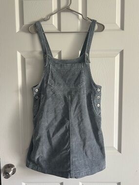 American Eagle Grey Corduroy Dress